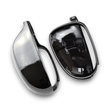 EBI Volkswagen Golf Mk5/Jetta/Passat Mirror Cap Replacement | Gloss Black | Carbon Fiber - Euro Active Retrofits