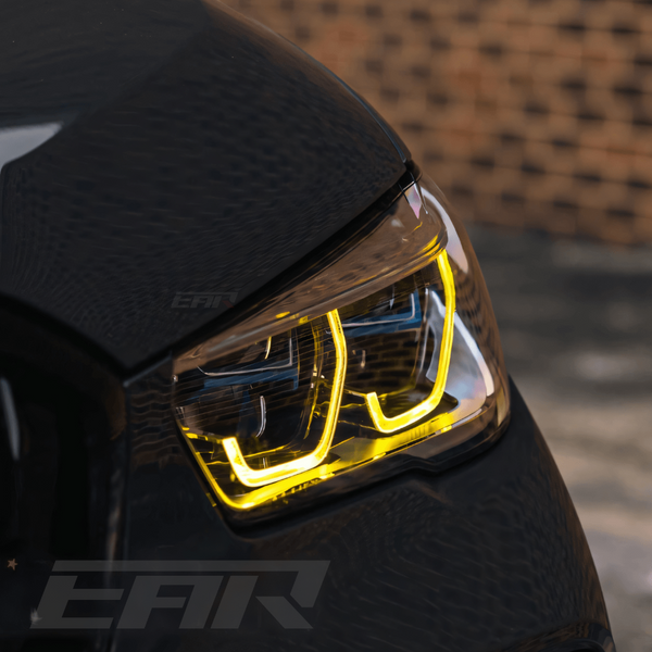 EuroLuxe BMW G05/G06/F95/F96 X5, X6, X5M & X6M CSL Yellow/RGB Headlight DRL Module Upgrade | 2019+ - Euro Active Retrofits