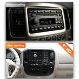 Ford Escape (2000 - 2007) Multimedia 9" Touchscreen Display + Built-In Wireless Carplay & Android Auto - Euro Active Retrofits
