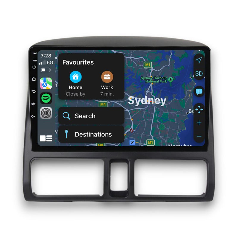Honda CR-V (2000 - 2006) Multimedia 9" Touchscreen Display + Built-In Wireless Carplay & Android Auto - Euro Active Retrofits AU