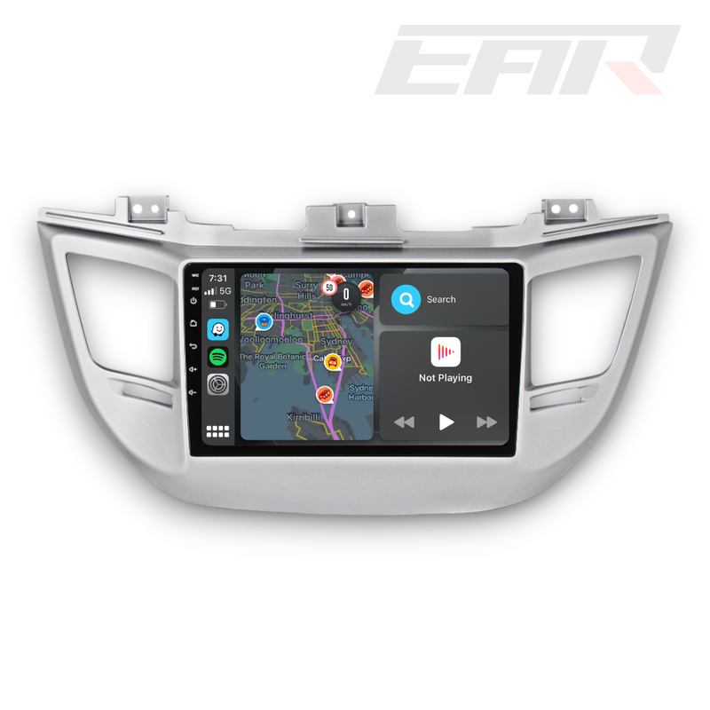 Hyundai Tucson (2014 - 2018) Multimedia 9" Touchscreen Display + Built-In Wireless Carplay & Android Auto - Euro Active Retrofits