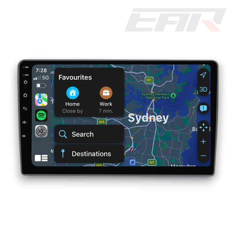 Hyundai iMax (2007 - 2015) Multimedia 9" Touchscreen Display + Built-In Wireless Carplay & Android Auto - Euro Active Retrofits