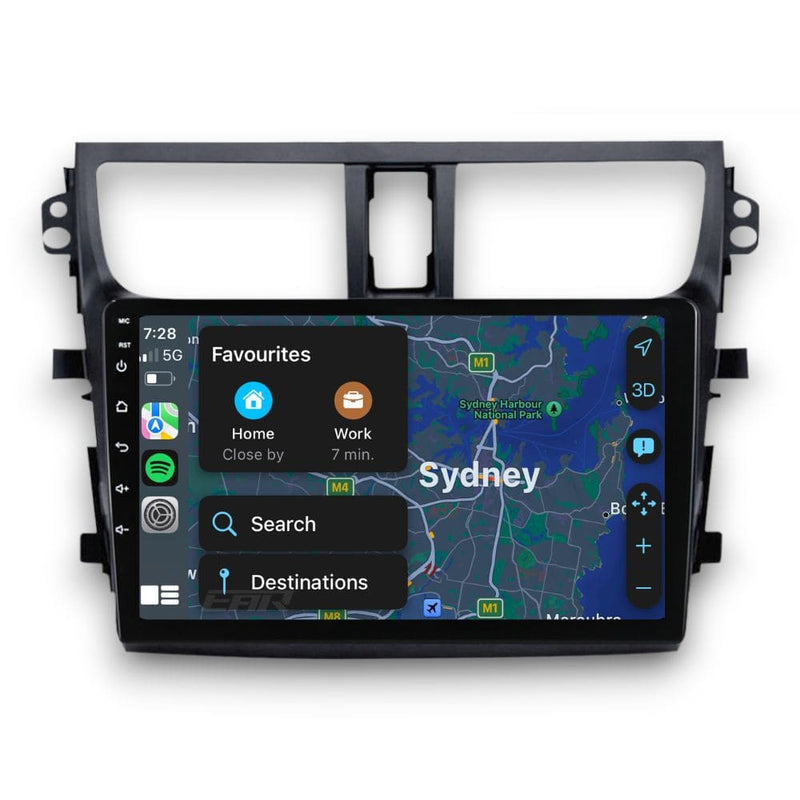 Suzuki Celerio (2014 - 2022) Multimedia 9" Touchscreen Display + Built-In Wireless Carplay & Android Auto - Euro Active Retrofits AU