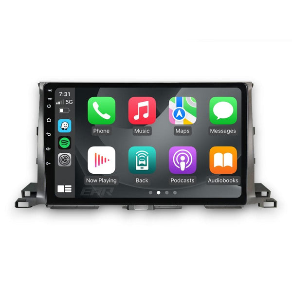 Toyota Highlander/Kluger (2014 - 2019) Multimedia 10" Touchscreen Display + Built-In Wireless Carplay & Android Auto - Euro Active Retrofits