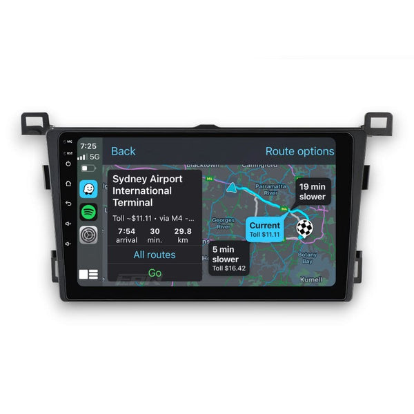 Toyota RAV4 (2013 - 2019) Multimedia 9" Touchscreen Display + Built-In Wireless Carplay & Android Auto - Euro Active Retrofits