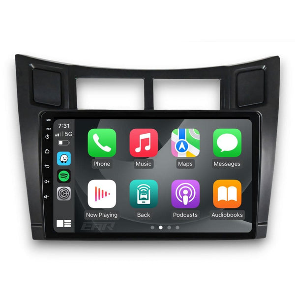 Toyota Yaris (2005 - 2011) Multimedia 9" Touchscreen Display + Built-In Wireless Carplay & Android Auto - Euro Active Retrofits